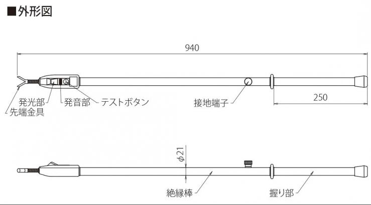 高圧 特高用検電器 株式会社カワミツ