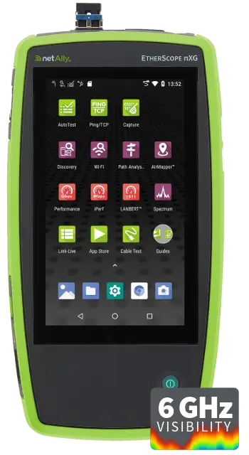 ポータブル・ネットワークエキスパート　EtherScope nXG