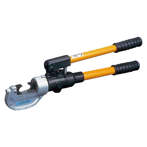 銅・アルミ直線スリーブ用油圧式工具