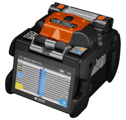 小型光ファイバ融着接続機　TYPE-72M+シリーズ