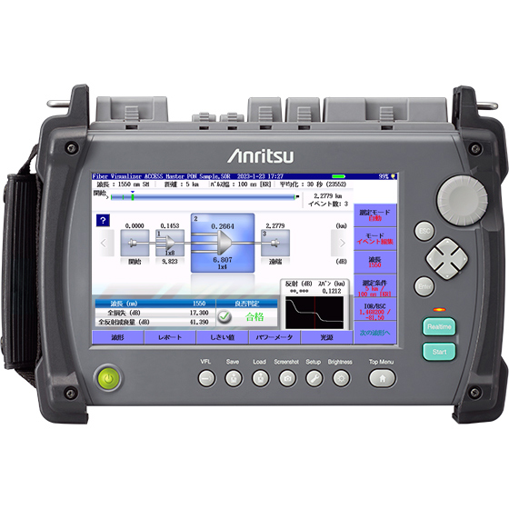 光パルス試験器(OTDR)　MT9085シリーズ