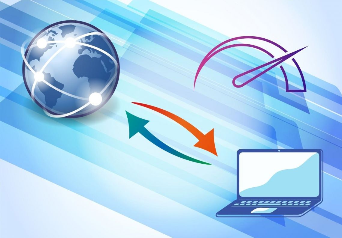 回線契約や内部ネットワークの見直しによる インターネット速度の向上<br />
